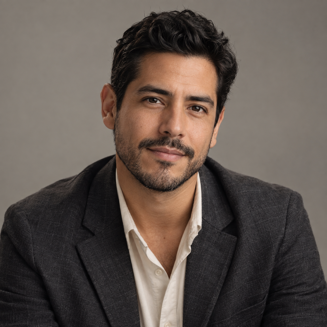 AI-generated portrait of fictional editor Lucas Moreno