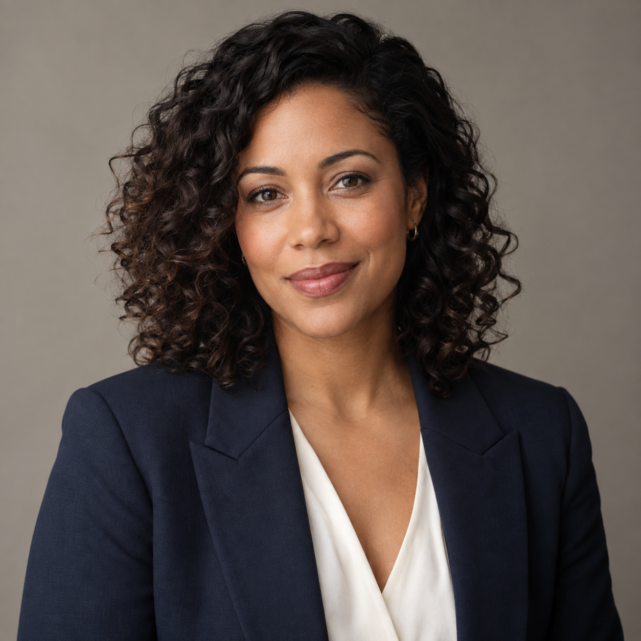 AI-generated portrait of fictional editor Maya Bennett